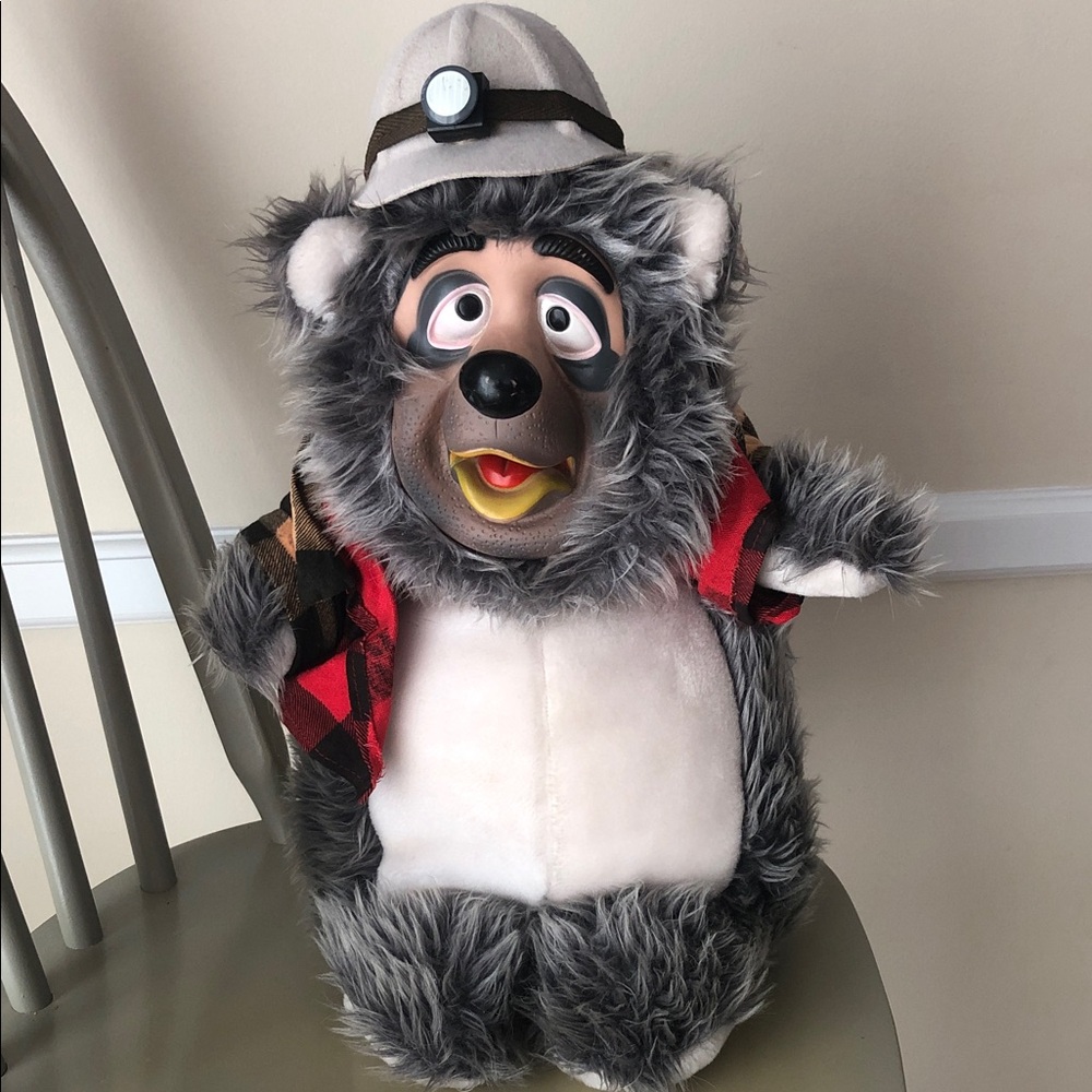 VTG Disney World Country Jamboree Bear Big Al  w/ Miners Hat